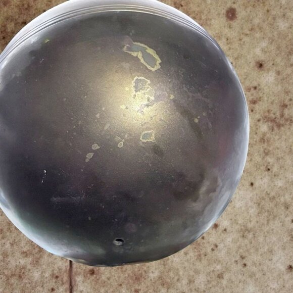 Lucky 3 Elephant Trio Sculpture Holding Sphere – Symbolic Global Art, 7”  Boho D - Picture 5 of 10